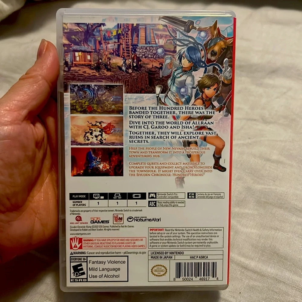 Eiyuden Chronicle Rising Game